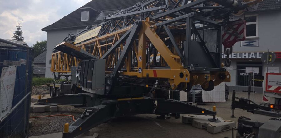 Neuer Liebherr 91 K erweitert unseren Kranbestand